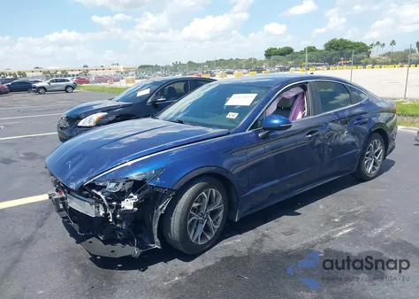 2020 Hyundai Sonata Sel из США, поврежденный, VIN 5NPEL4JA7LH061221